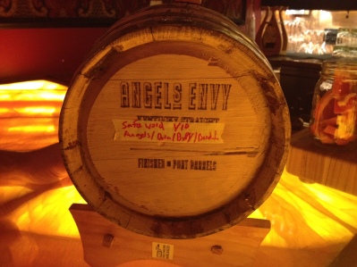 Barrel Aging Angel's Envy