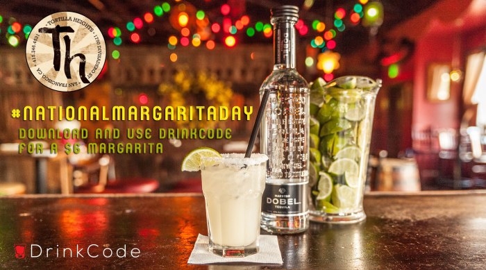 DrinkCode Does National Margarita Day